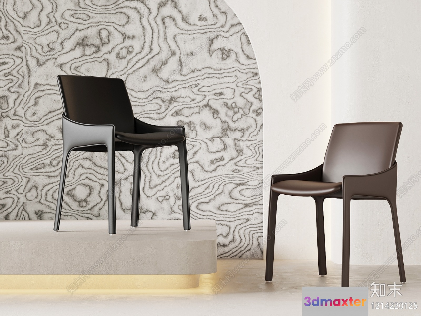 Modern Office Chairs 3D Model - 9897 - VRAY Render