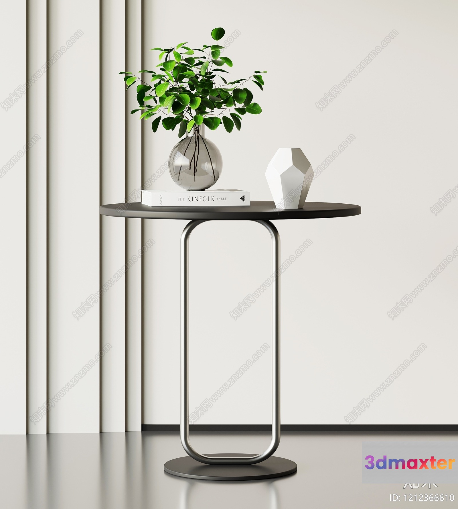 Modern Minimalist Table 3D Model - 16982 - VRAY Render