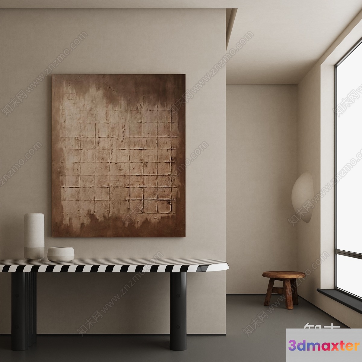 Modern Minimalist Interior 3D Model - 21647 - CORONA Render
