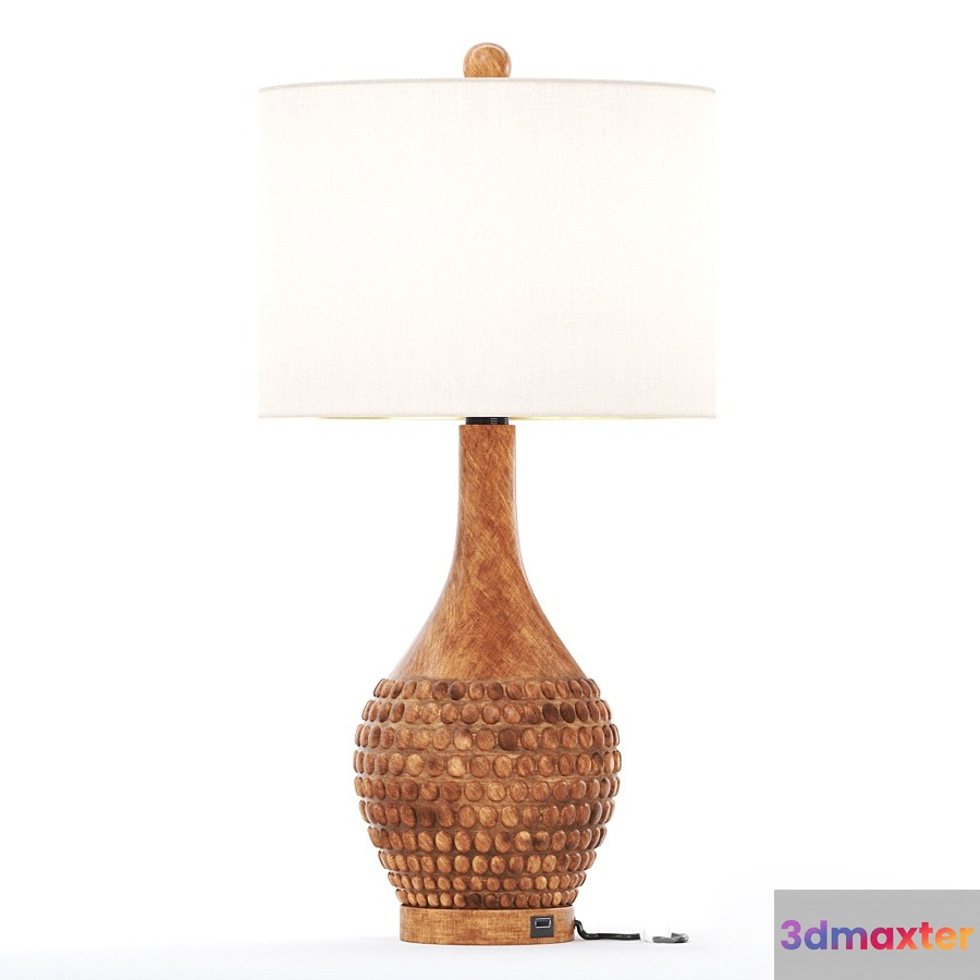 A Table Lamp 3D Model - 10831 - VRAY Render