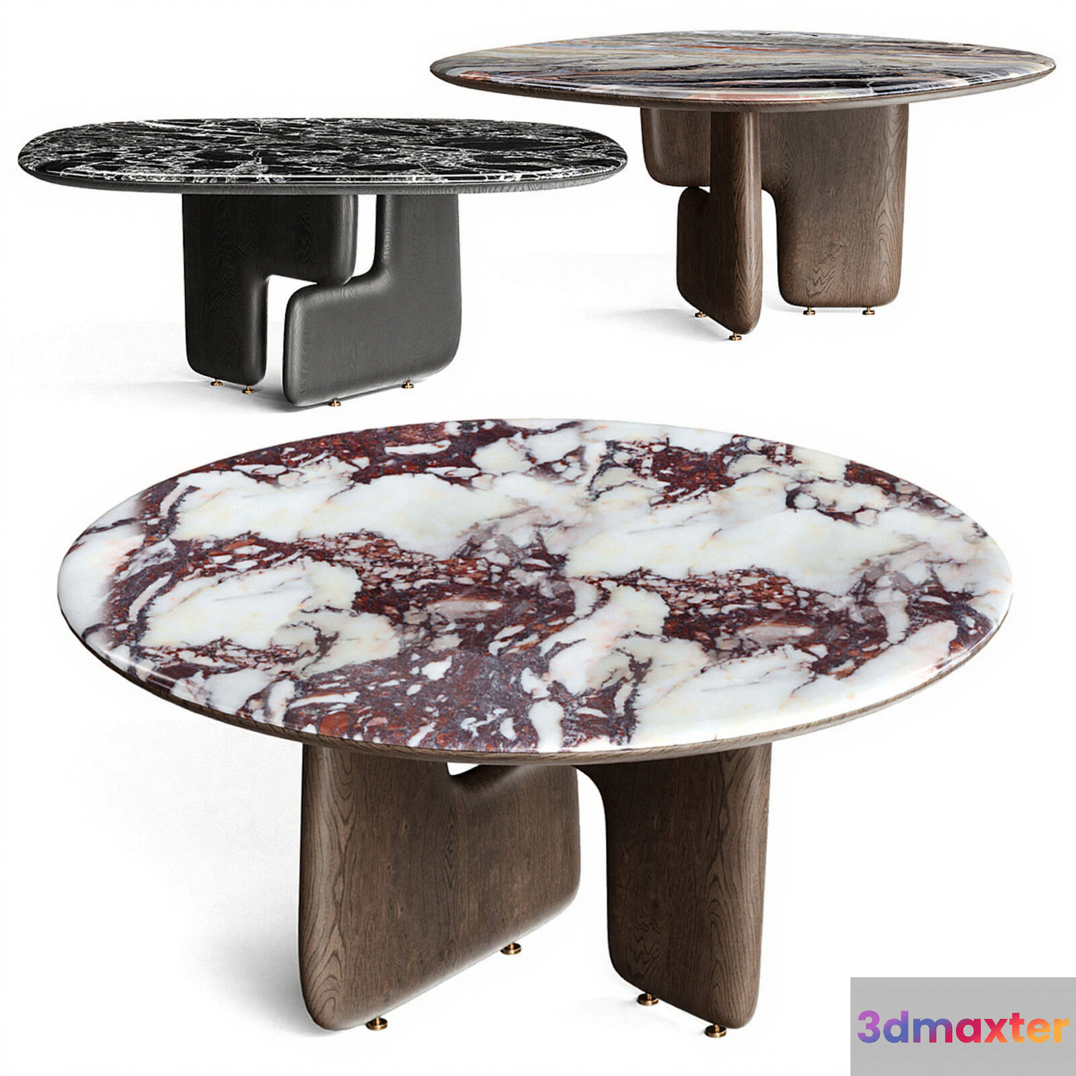A Round Coffee Table 3D Model - 12026 - CORONA Render