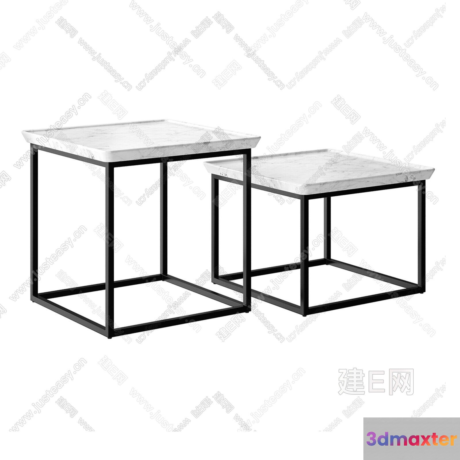 Modern Furniture Set 3D Model - 3154 - VRAY Render