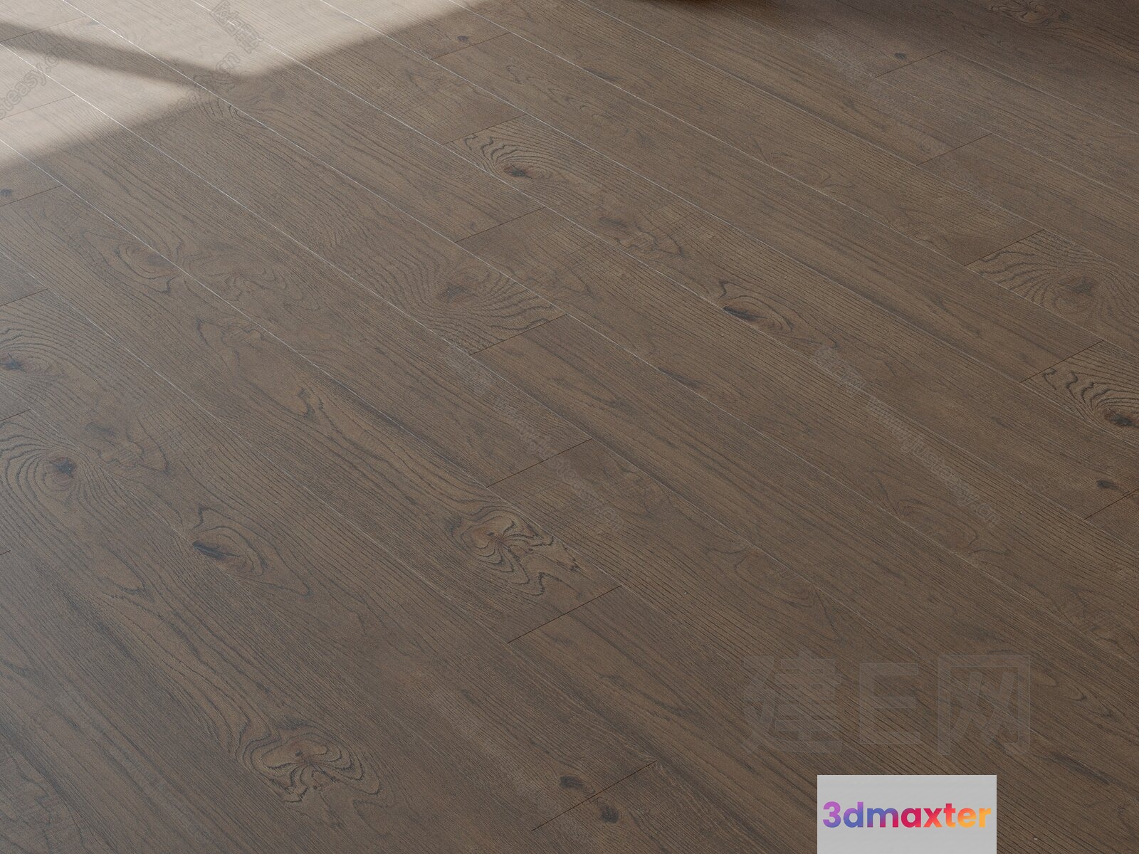 Wooden Floor Boards 3D Model - 1254 - VRAY Render
