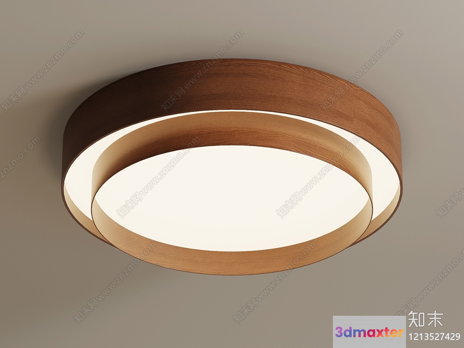 Gold Light Fixture 3D Model - 3929 - VRAY Render