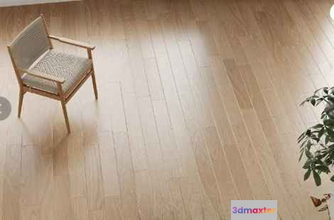 A Wooden Chair 3D Model - 21996 - VRAY Render