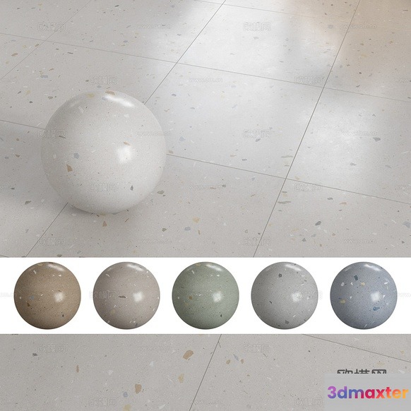A Ball On A Floor 3D Model - 23364 - CORONA Render