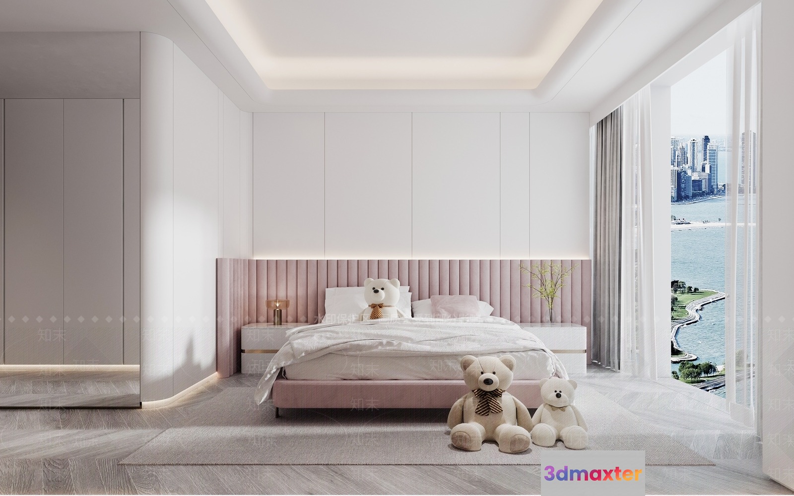 Cozy Bedroom 3D Model - 11188 - VRAY Render