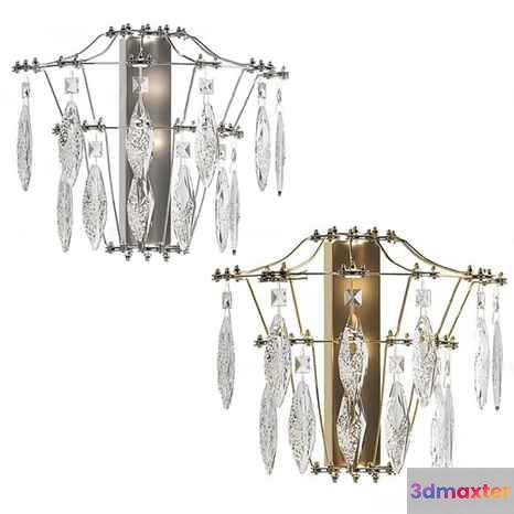 Gold Light Fixture 3D Model - 15588 - CORONA Render