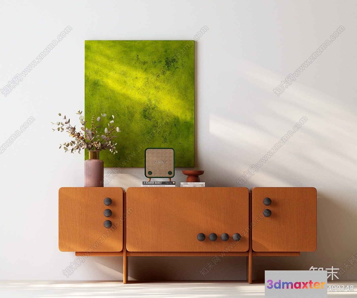 Mid-Century Modern Furniture 3D Model - 14559 - VRAY Render