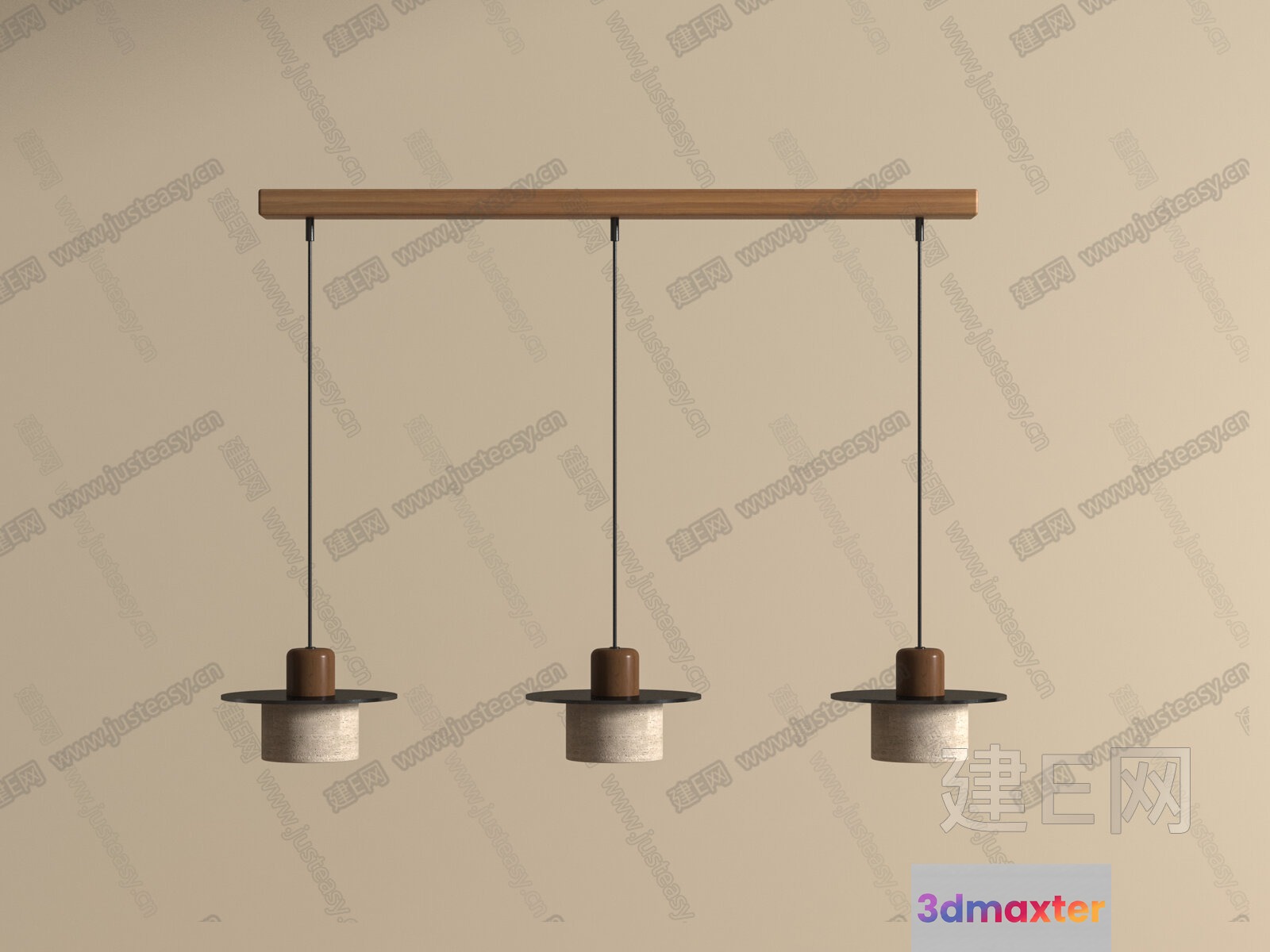 Modern Light Fixture 3D Model - 5418 - VRAY Render