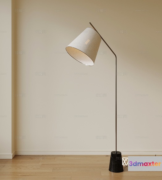 Gold Light Fixture 3D Model - 9749 - VRAY Render