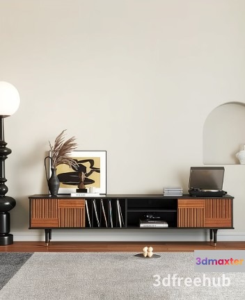 Modern Living Room 3D Model - 22662 - VRAY Render