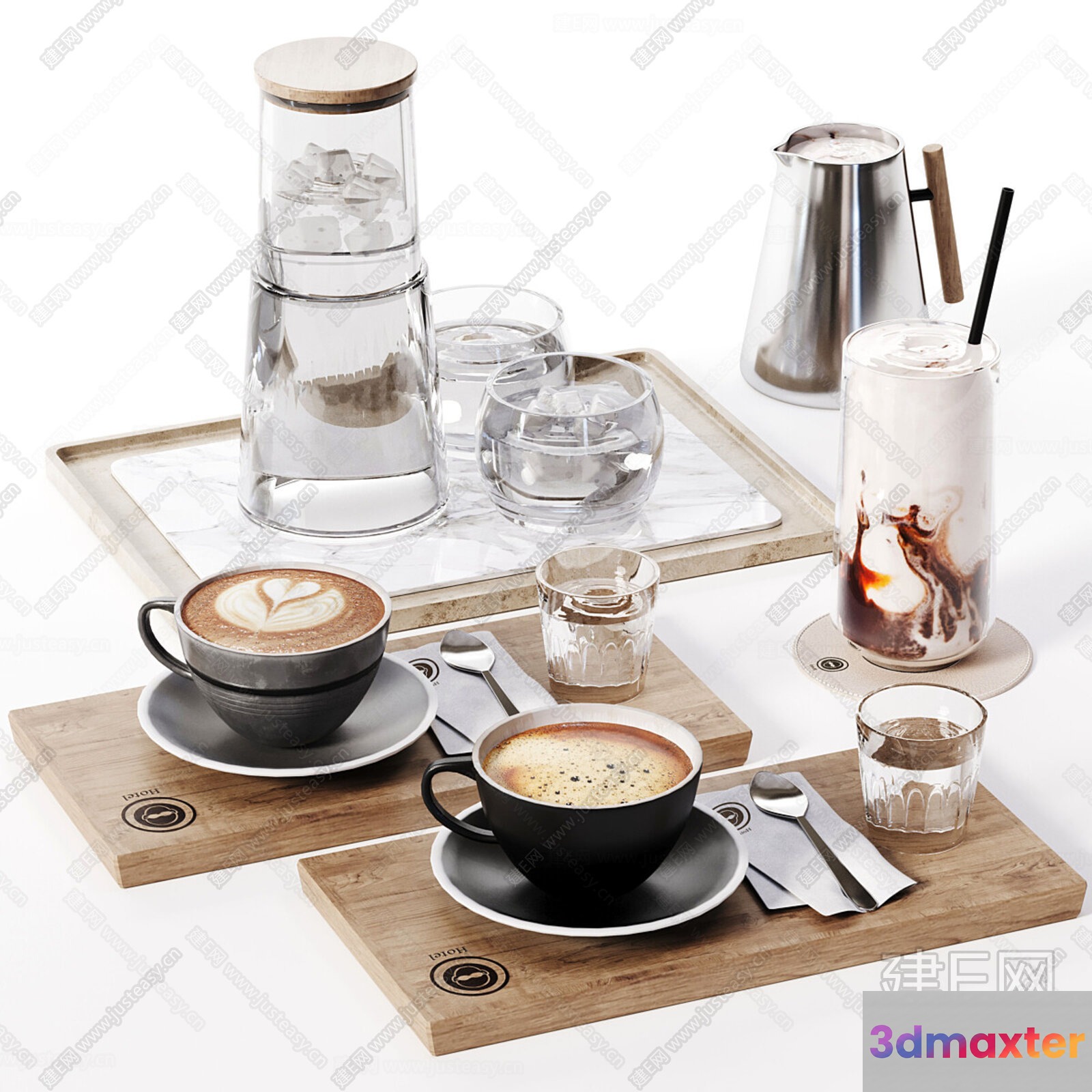 A Coffee Bar 3D Model - 16167 - CORONA Render