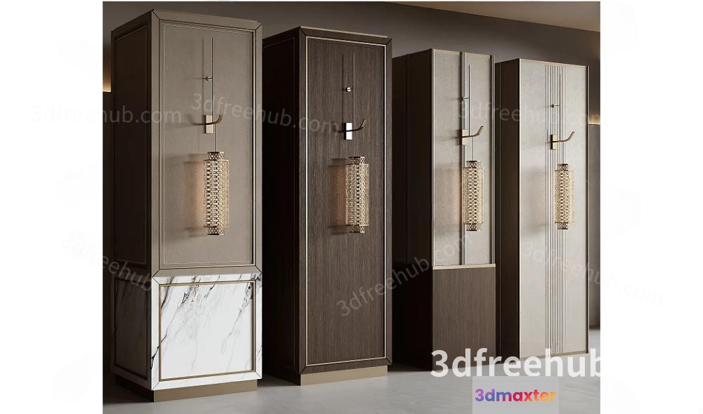 Modern Light Fixtures 3D Model - 20466 - VRAY Render