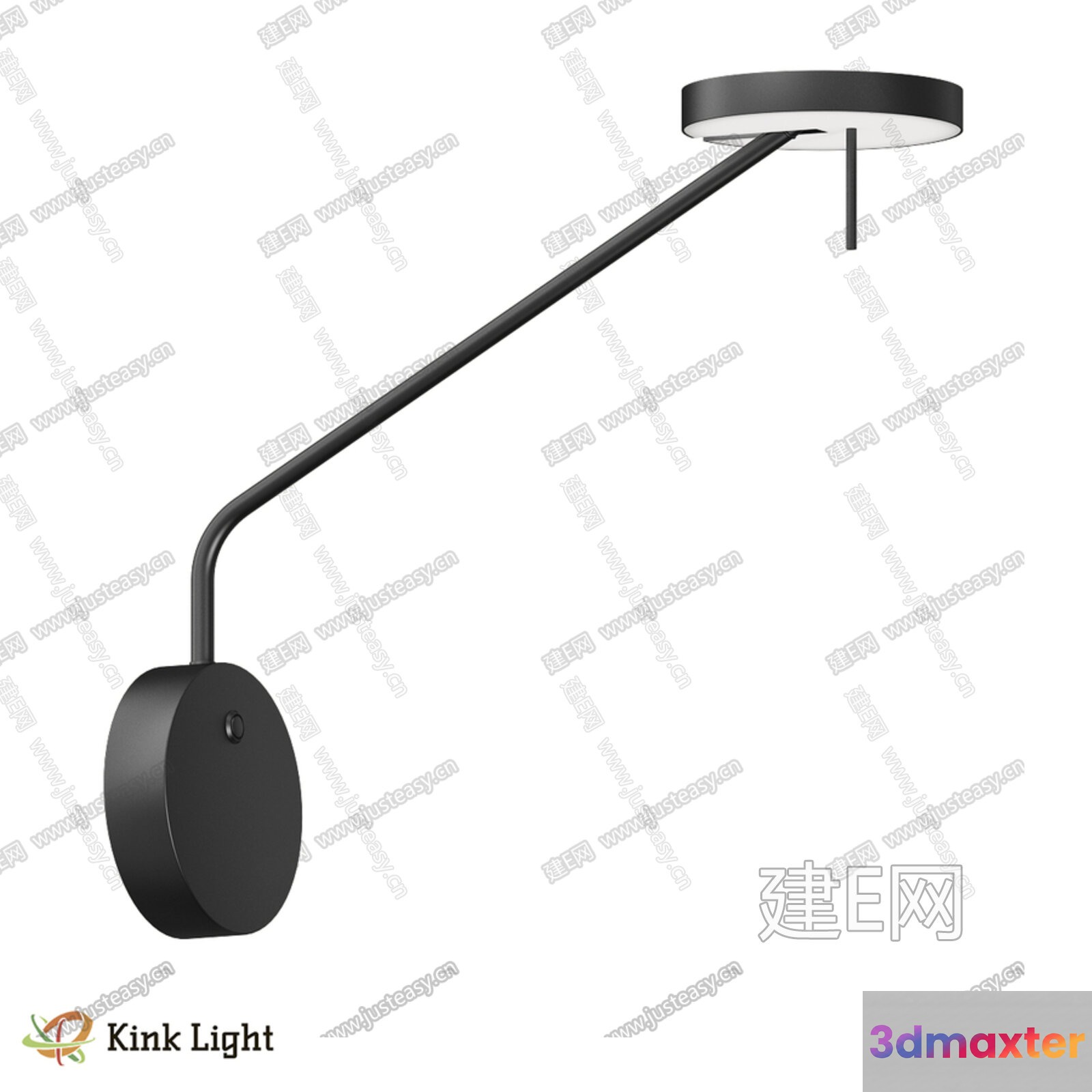 A Kink Light Fixture 3D Model - 9420 - VRAY Render