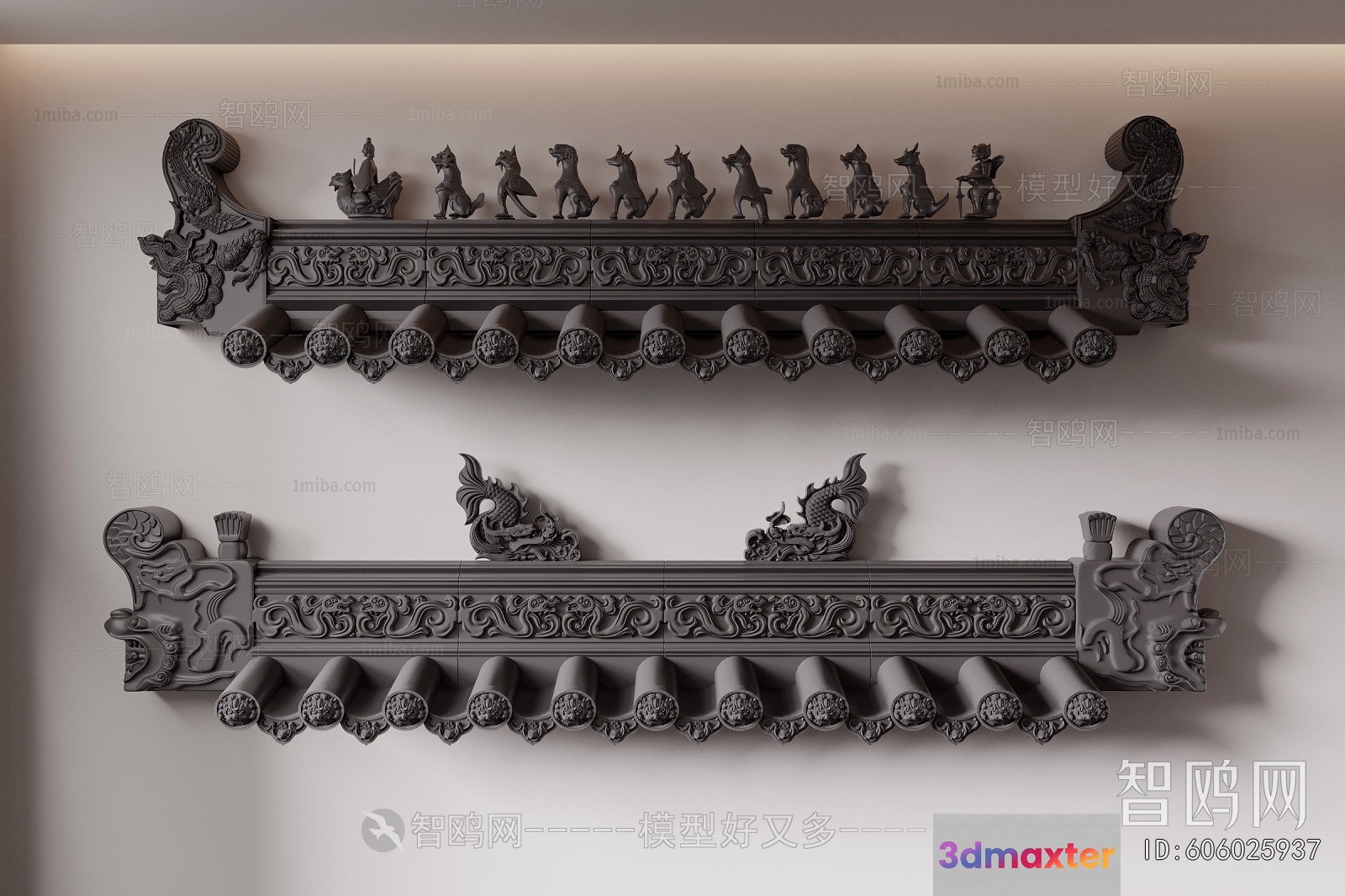 A Decorative Wall Hanging 3D Model - 13617 - VRAY Render