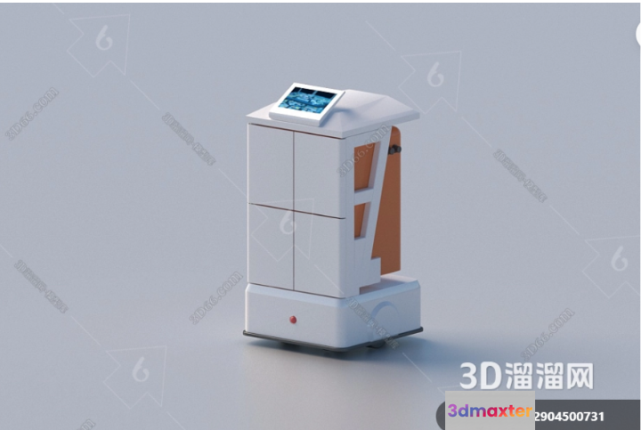 A 3D Printer 3D Model - 9115 - VRAY Render