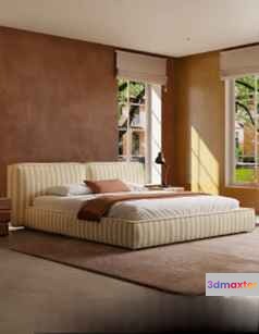 Cozy Bedroom 3D Model - 4743 - VRAY Render