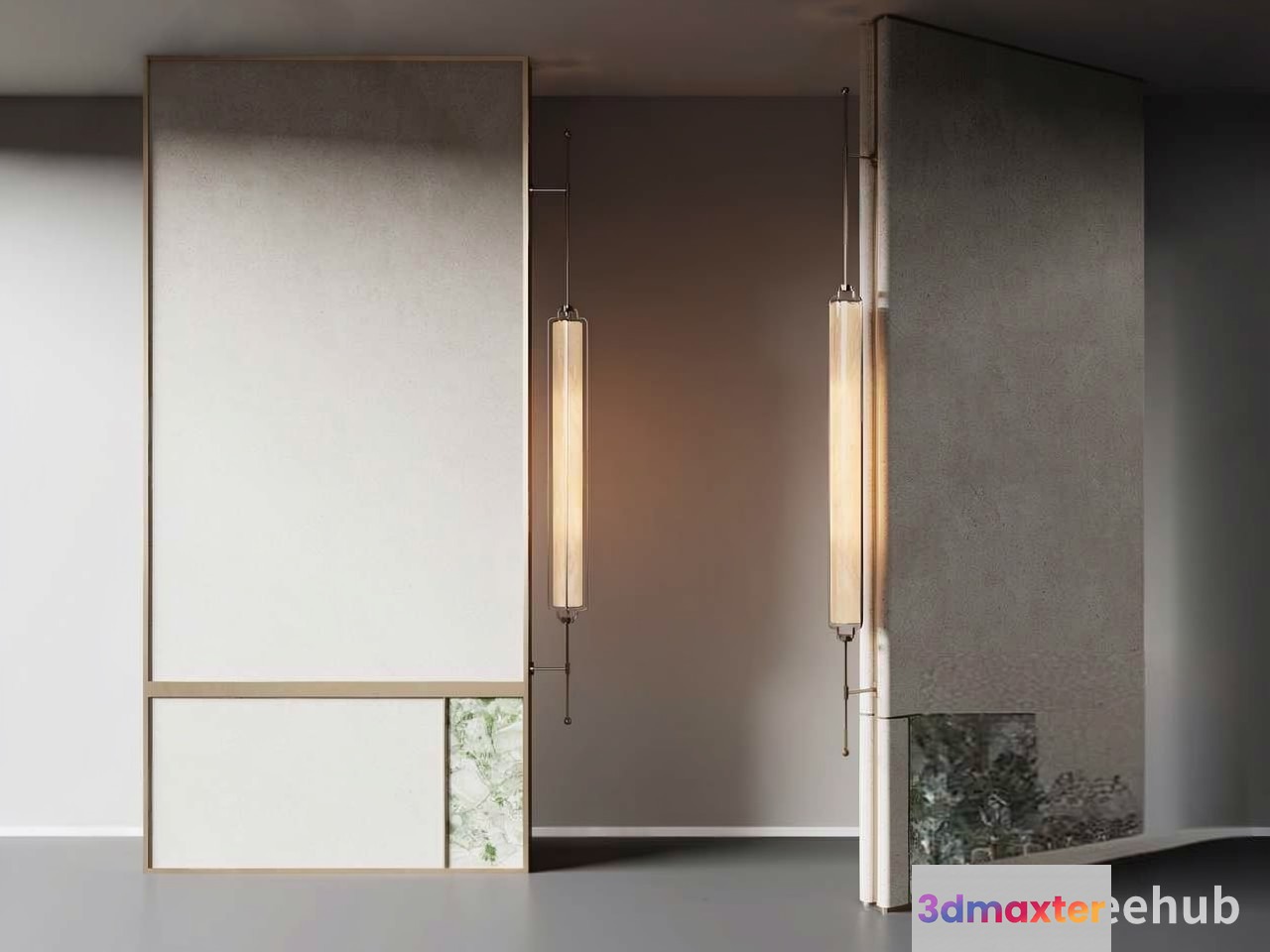 Modern Bathroom Lighting 3D Model - 20883 - VRAY Render