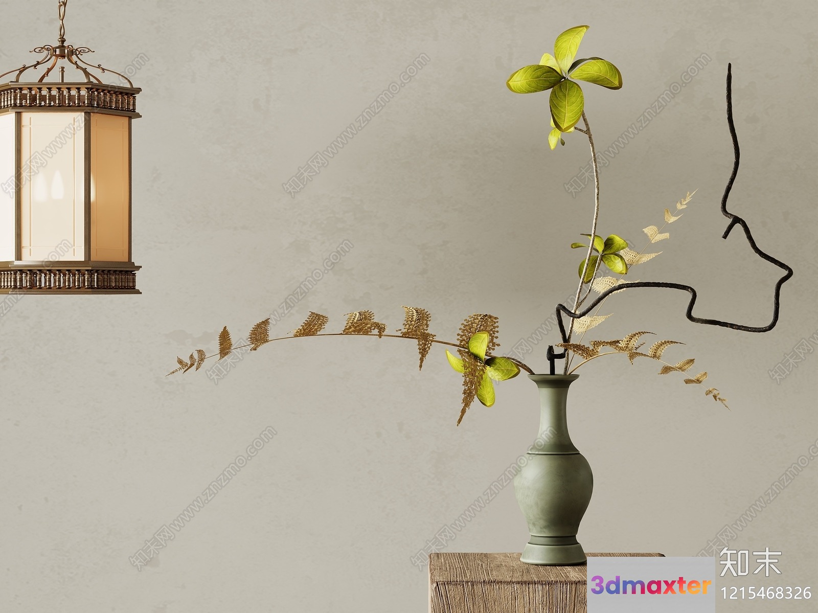 A Light Fixture 3D Model - 14155 - VRAY Render