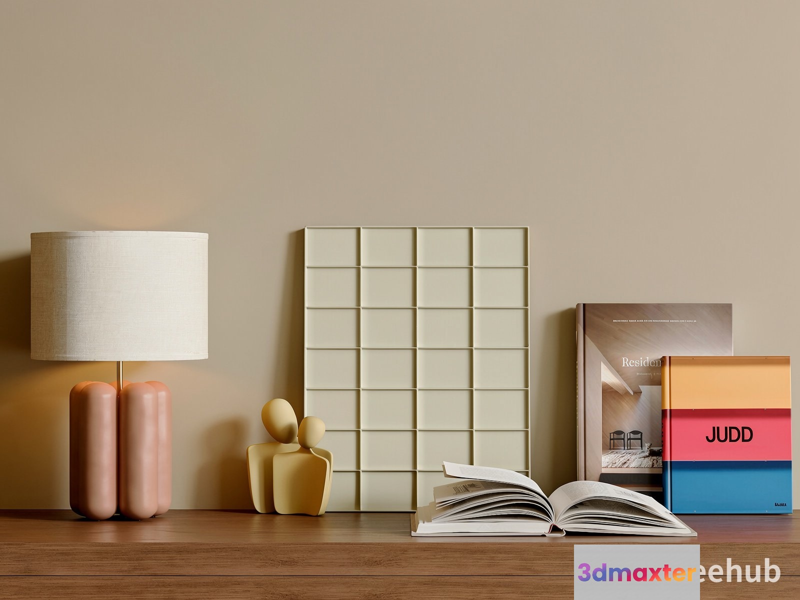 Modern Home Decor 3D Model - 23265 - VRAY Render