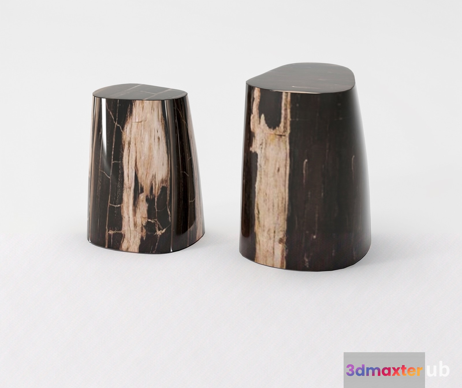 Modern Marble Side Tables 3D Model - 20539 - VRAY Render
