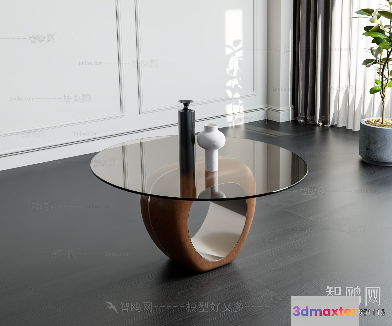 Modern Coffee Table 3D Model - 20205 - VRAY Render
