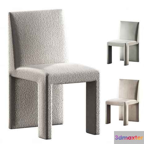 A Beige Chair 3D Model - 6267 - CORONA Render