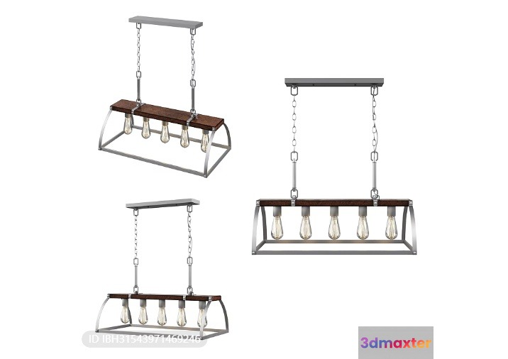 Classic Light Fixtures 3D Model - 3985 - VRAY Render