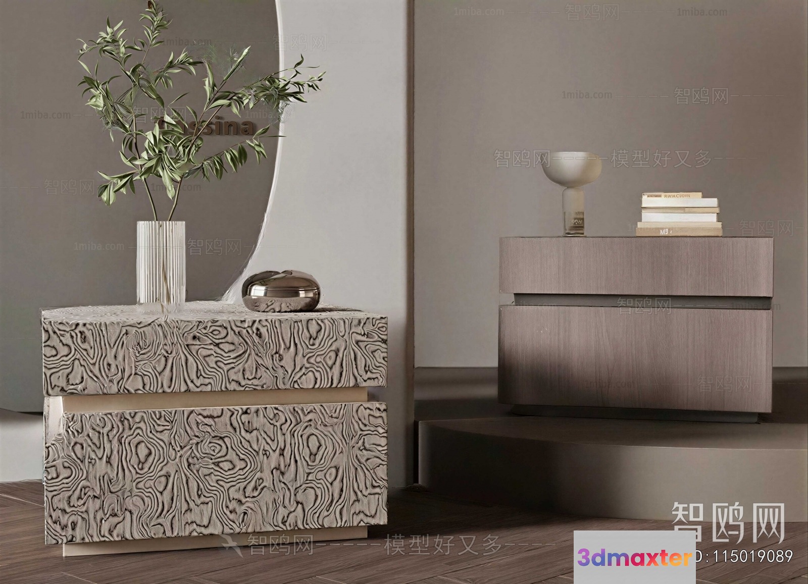 Modern Furniture Display 3D Model - 19552 - VRAY Render