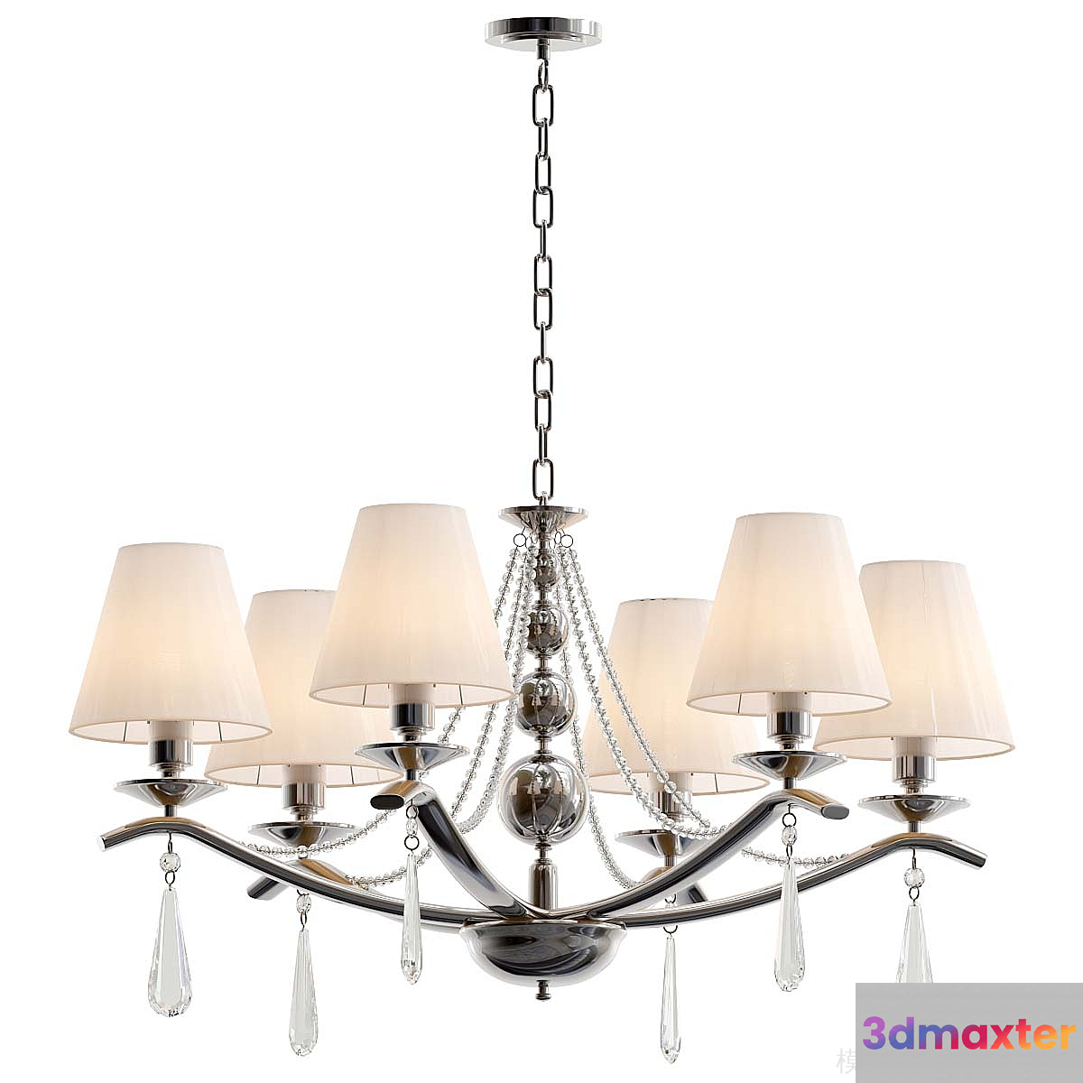 Gold Light Fixture 3D Model - 8780 - VRAY Render
