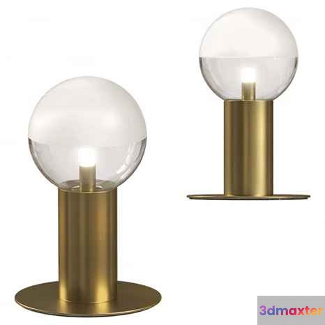 Gold Light Fixture 3D Model - 8436 - CORONA Render