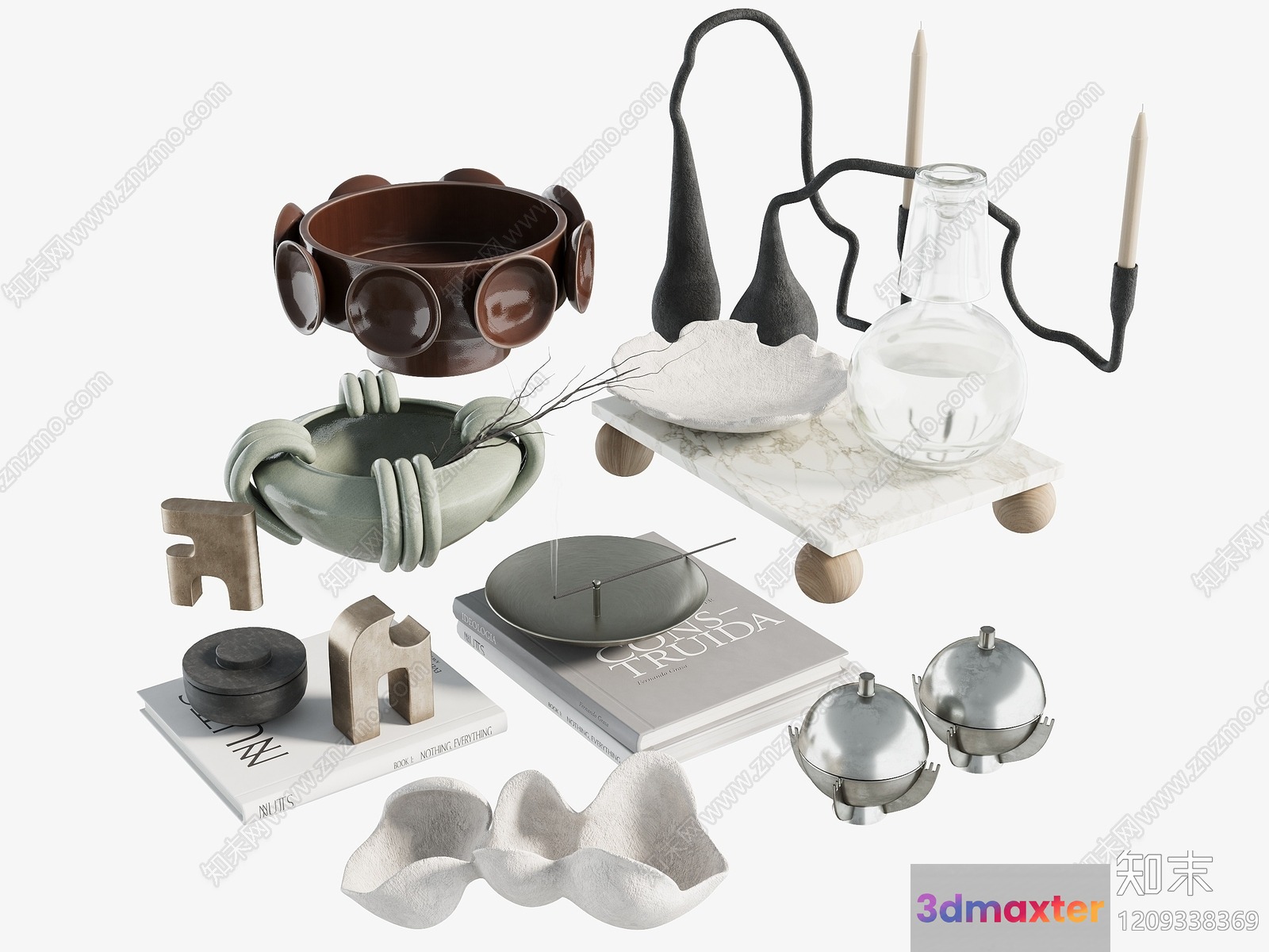 Modern Home Decor 3D Model - 11006 - CORONA Render