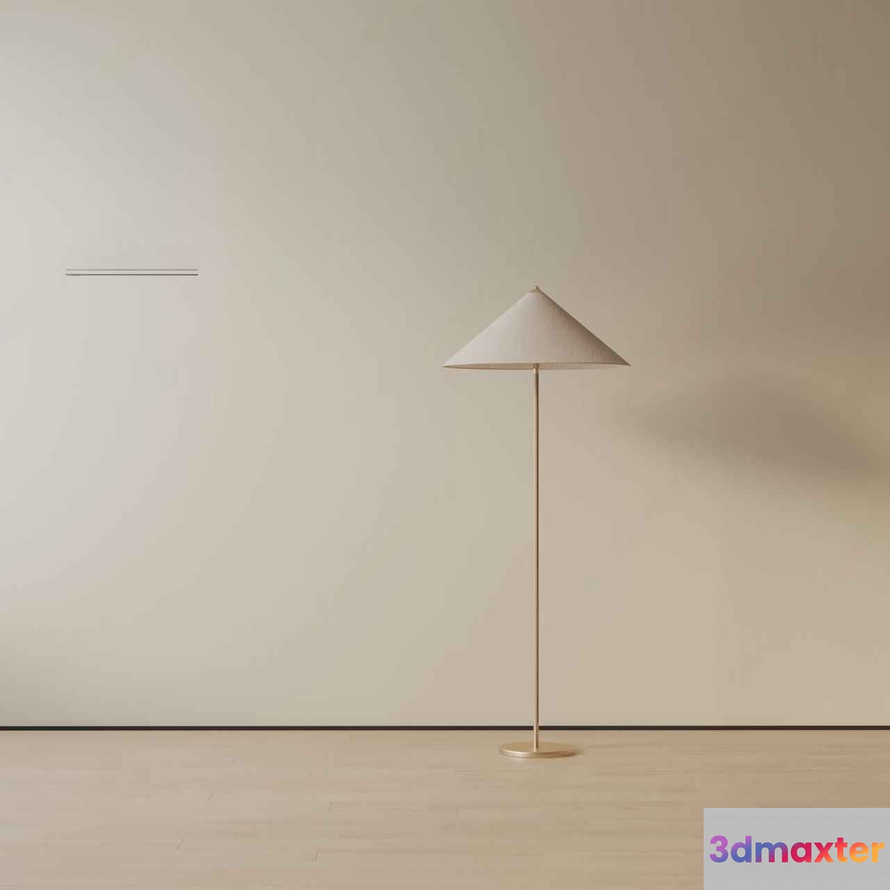 Modern Minimalist Lamp 3D Model - 2185 - VRAY Render