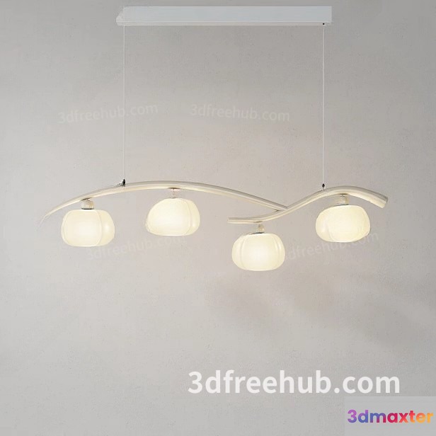 Modern Light Fixture 3D Model - 18894 - VRAY Render