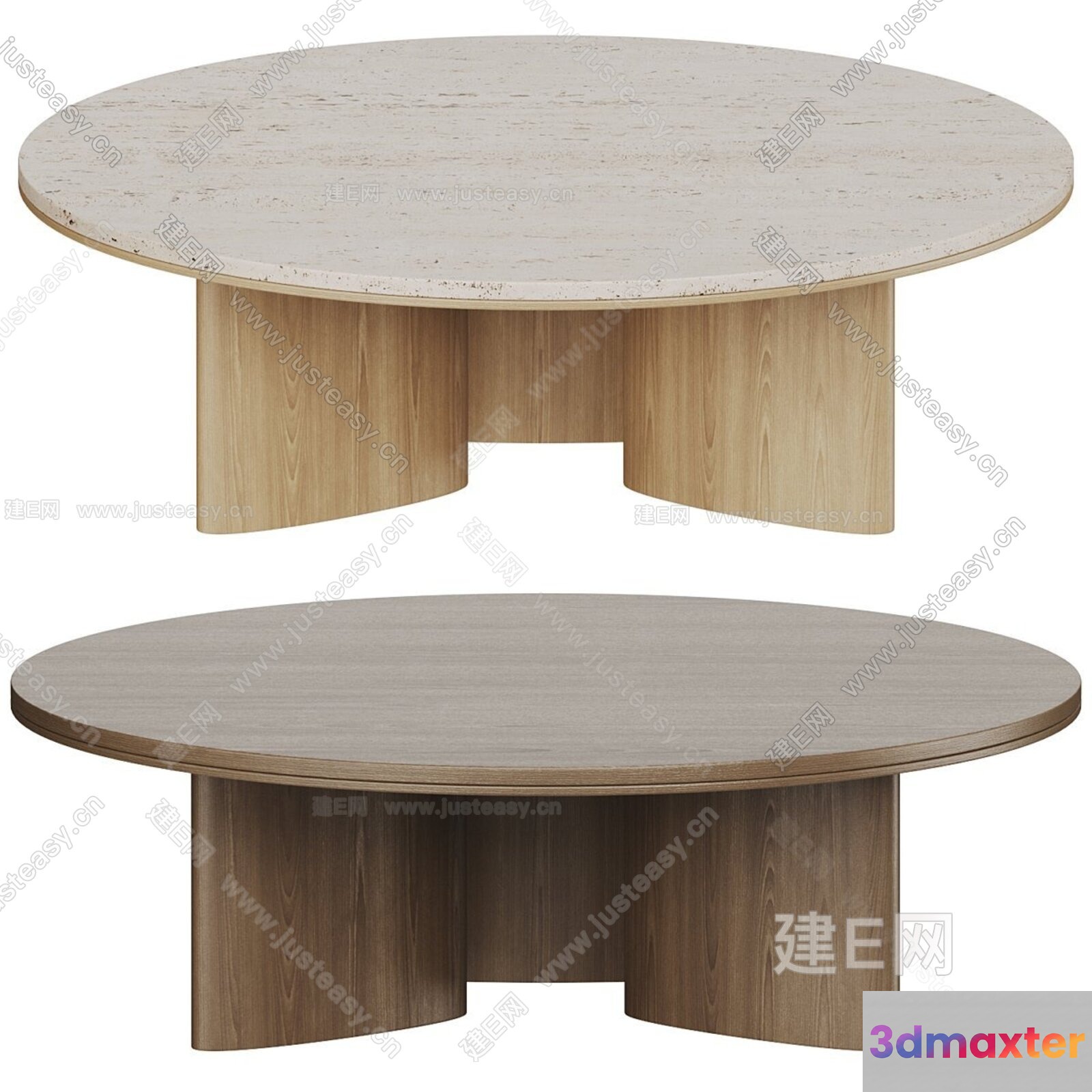 Modern Coffee Table 3D Model - 12257 - VRAY Render