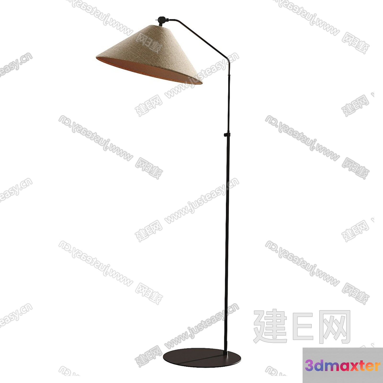 Modern Floor Lamp 3D Model - 6847 - VRAY Render