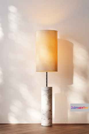 Modern Table Lamp 3D Model - 12996 - VRAY Render