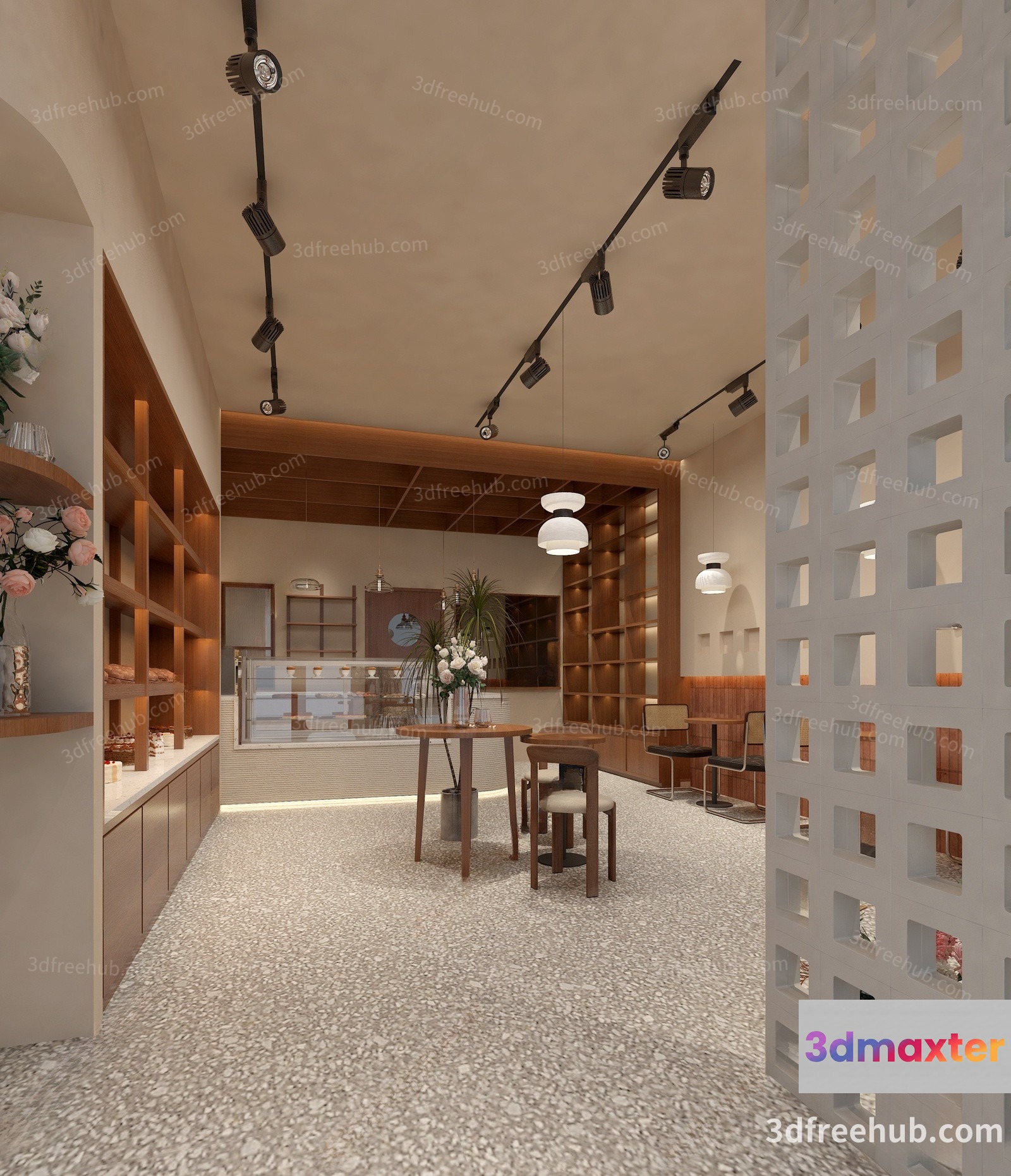 Cozy Modern Interior 3D Model - 18705 - VRAY Render