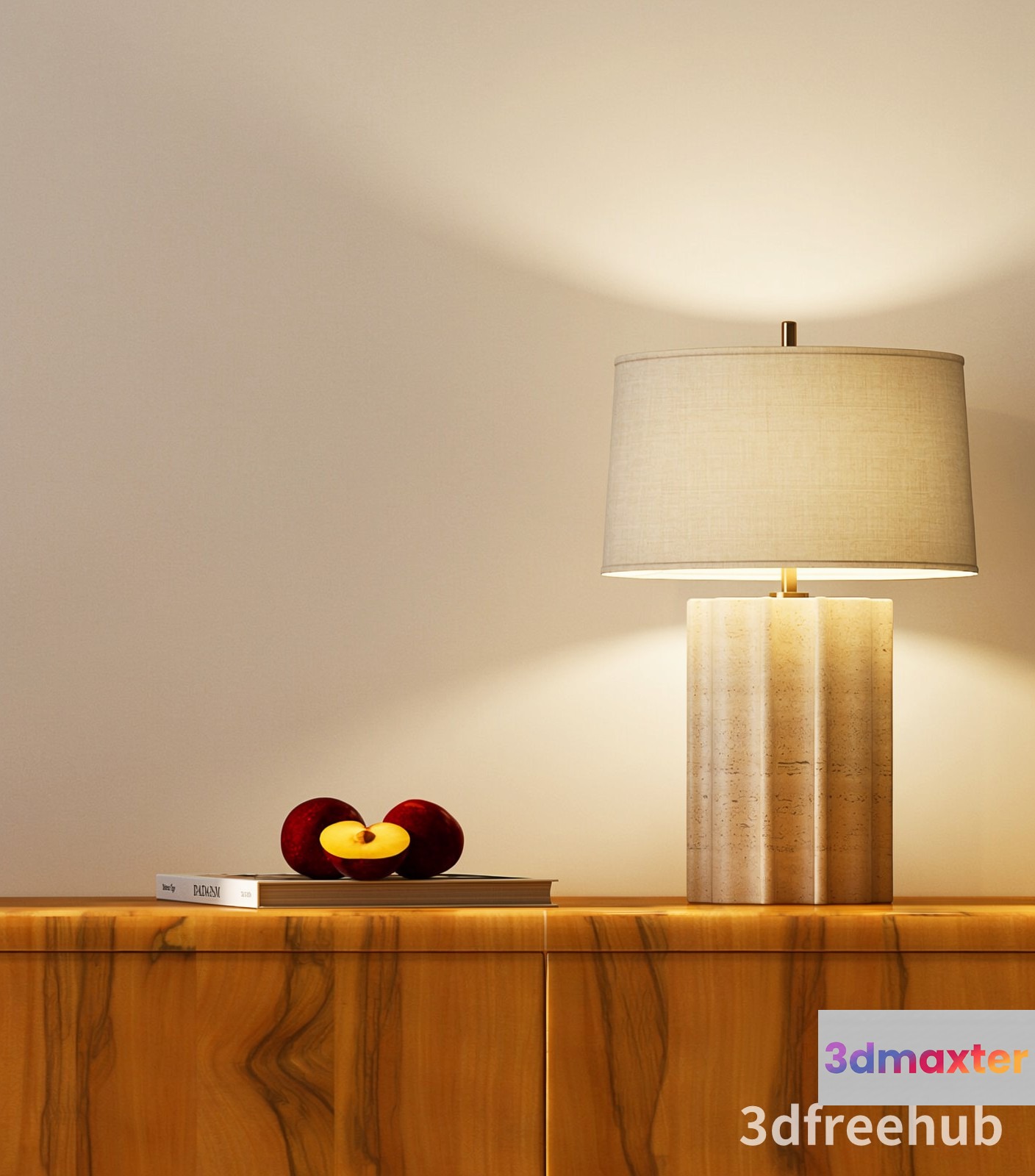 Modern Table Lamp 3D Model - 4654 - VRAY Render