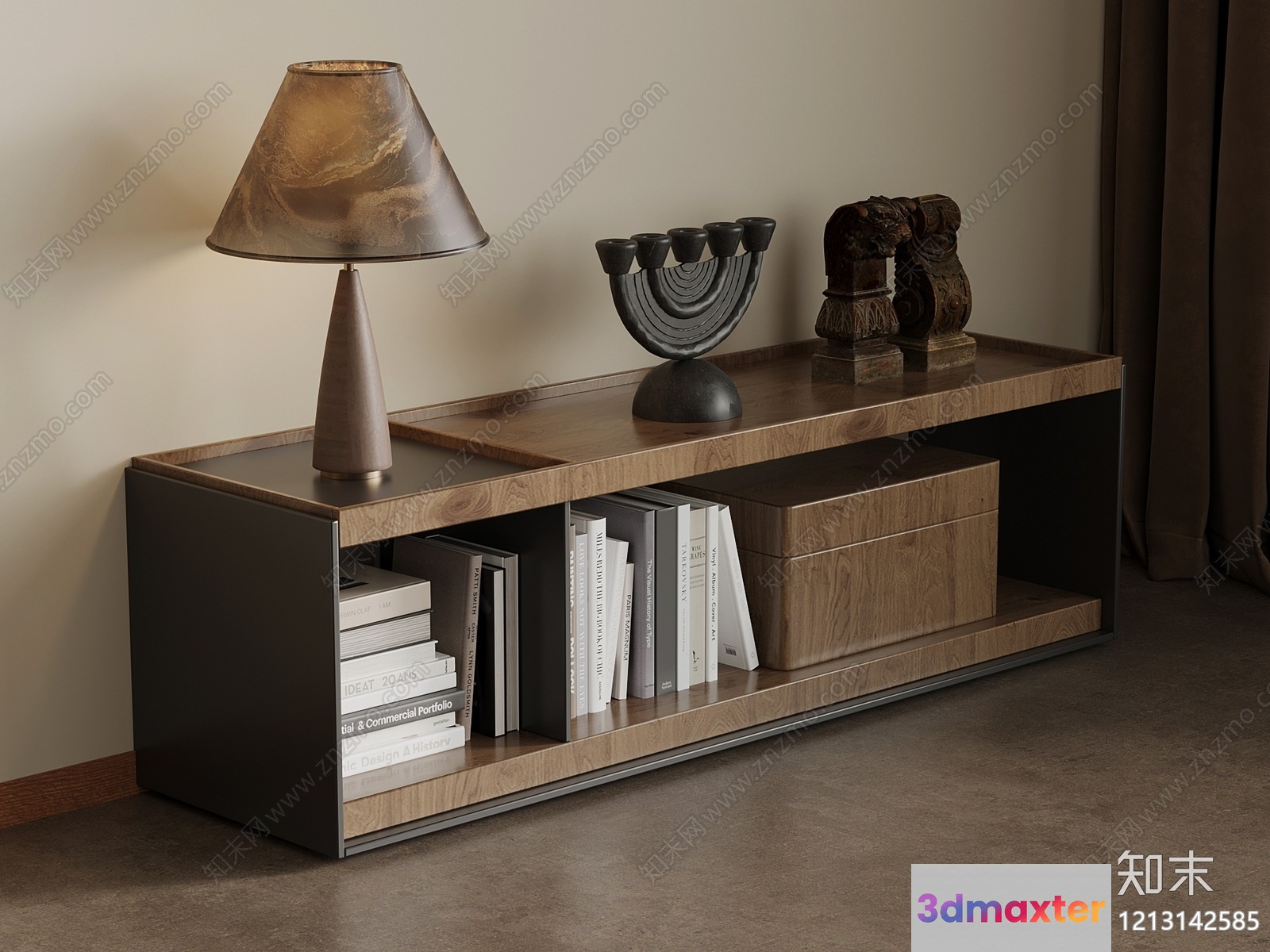 Modern Living Room 3D Model - 3918 - VRAY Render