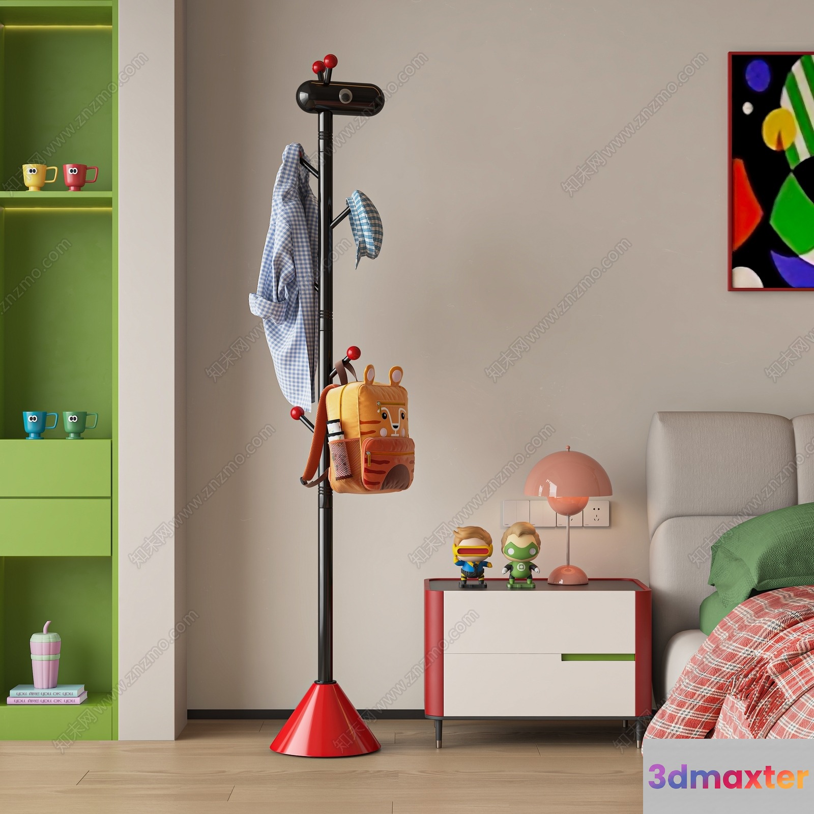 Cozy Children'S Room 3D Model - 21893 - VRAY Render