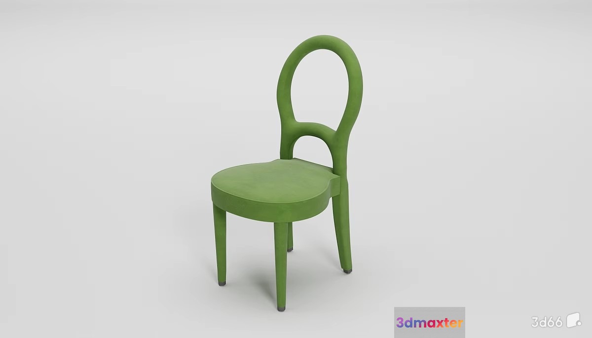 Green Chair 3D Model - 22739 - VRAY Render