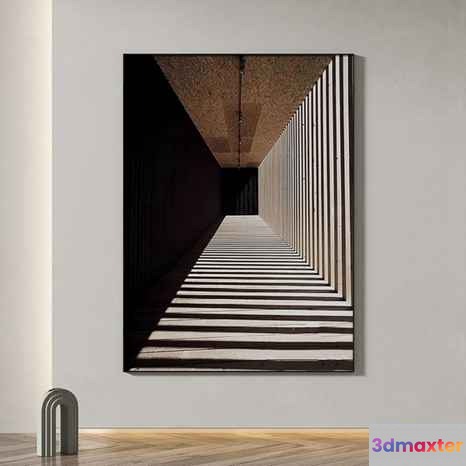 Abstract Artwork 3D Model - 3121 - VRAY Render