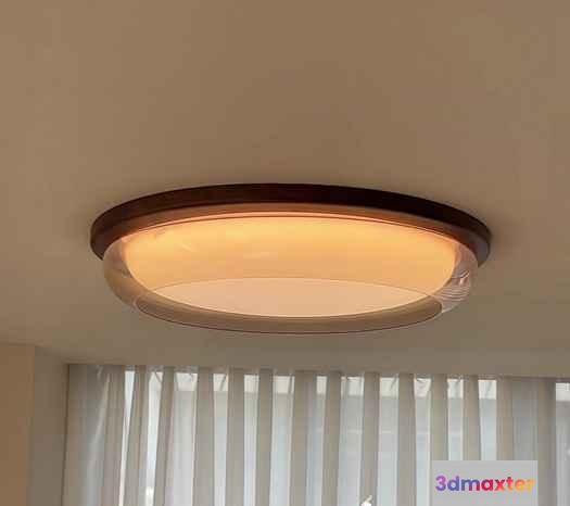 Gold Light Fixture 3D Model - 20305 - CORONA Render