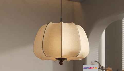 Light Fixture With A Modern Design 3D Model - 3610 - VRAY Render