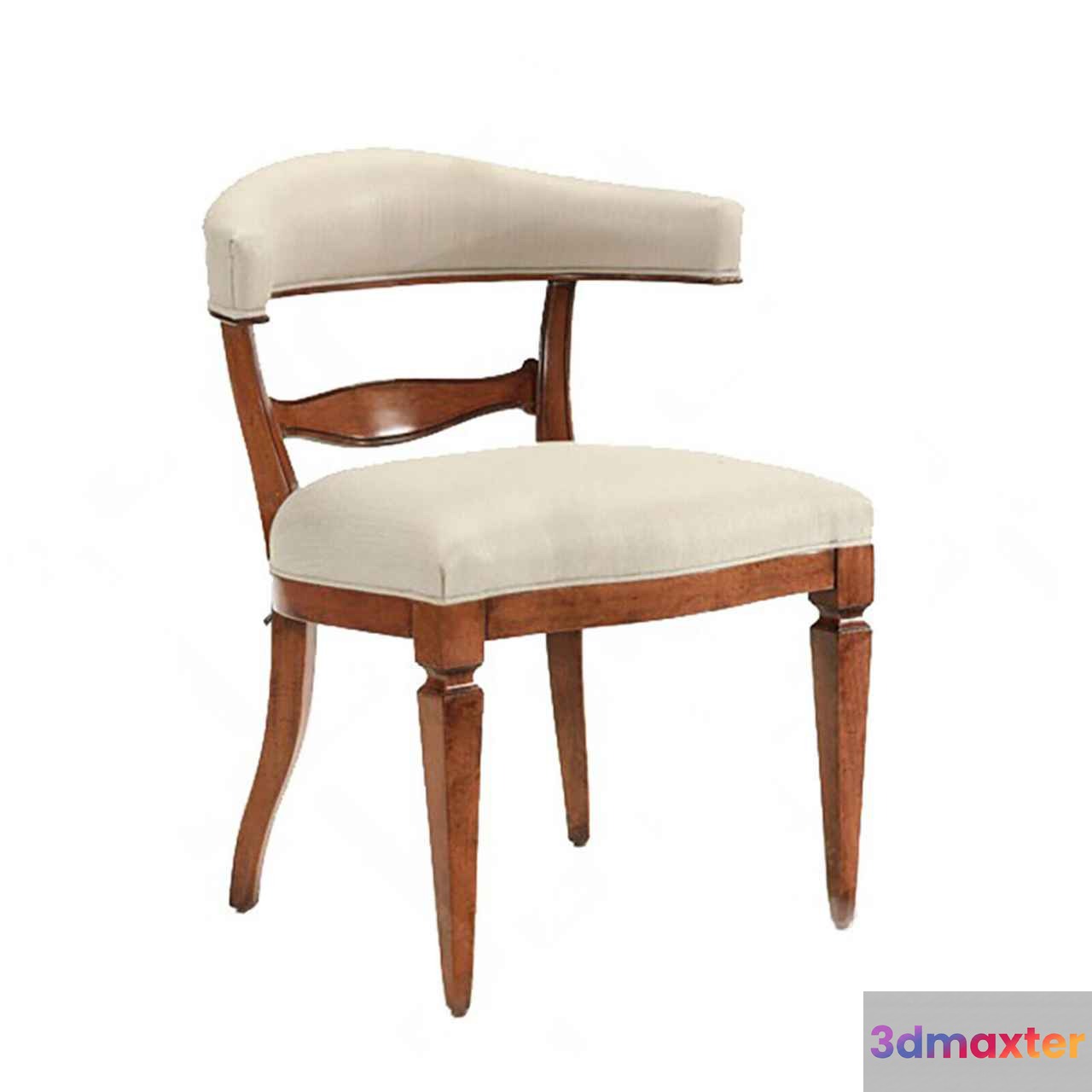Wooden Dining Chair 3D Model - 5883 - CORONA Render
