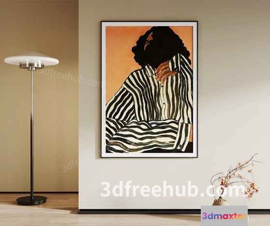 Modern Living Room 3D Model - 18848 - VRAY Render