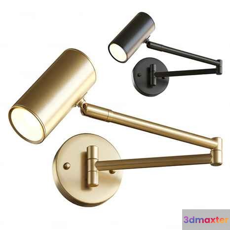 Gold Light Fixture 3D Model - 20304 - CORONA Render