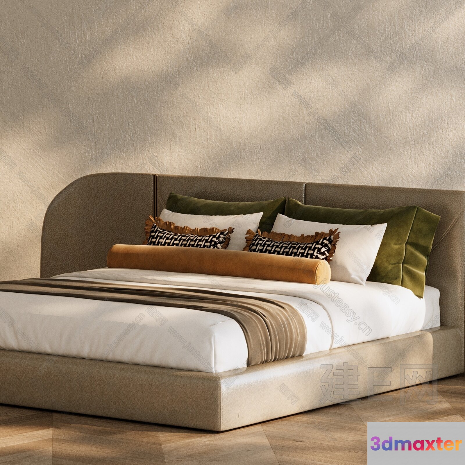 Cozy Bedroom 3D Model - 19534 - VRAY Render